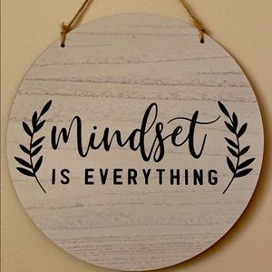 ✨✨Wooden sign- mindset is everything